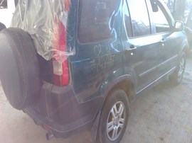 2002 HONDA CR-V, GREEN, EX MODEL, 2.4L, AT,  AWD,  A26237